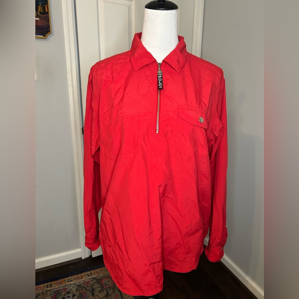 Ralph Lauren Polo Sport Quarter Zip Blouse